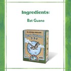 Down To Earth Bat Guano 7-3-1 Essential Plant Nutrition  25 Lbs