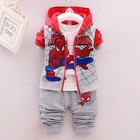 3pcs Toddler Kids Baby Boys Coat t Shirt pants Outfits  set Boys Autumn Clothing
