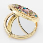 Olivia Riegel Dominique Compact Mirror  Gold  Frameless  3 25  Dia  X 0 5 h