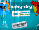 Pampers Diapers - Baby Dry - Size 4 - 28 Count