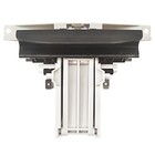 Dishwasher Door Latch Black Stainless Steel Handle Easy Install Replacement Part