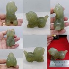 18th Century Tibetan Jade Stone Carved Anima Sculpture