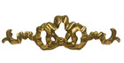 Vintage Brass French Ribbon  Bow Wall Hanging-rococo Accent Decor 12 5 -pristine
