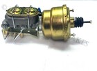 8   Dual Booster Power Master Cylinder   Bottom Drum Drum Proportioning Valve