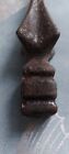 Vintage Wrought Cast Iron Garden Gate Fence Finial  Architectural Salvage Gothic