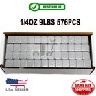 6box 1 4 Oz Gray And Black Wheel Weights Stick-on Adhesive Tape 54 Lbs Lead-free