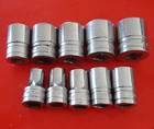 Snap-on Tools Usa 1 2  Drive 10pc Sae Shallow Sw 12pt Point Socket Set Read 
