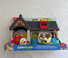 Fisher-price Little People Friendly Horses Stable Playset Age 1  New