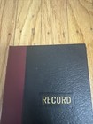 Antique Vtg Royal Vernon Record Note Book Ledger Accounting Unused No  2044-a