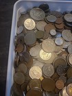 1 Pound Old  Foreign Mixed World Coins Bulk Lot About 90  Coins