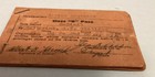Original Wwii World War 2 Berlin District Soldier Class B Pass   Language Guides