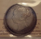 Canada Newfoundland 1880 Silver 50 Cents - Iccs F-15  xcx 413 