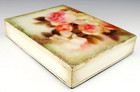 Sid Dickens Memory Block Tile T-353 Everlasting Bloom Flowers Roses Retired Rare