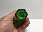 Antique Green Not To Be Taken Poison Bottle  4 3 8 Inches Tall 