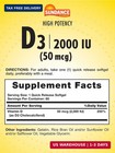 Sundance Vitamin D3 2000 Iu   60 Quick Release Softgels