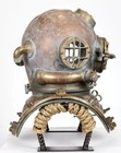 Miller Dunn Diving Helmet Us Navy Mark V Rare Antique Diver Helmet Decor
