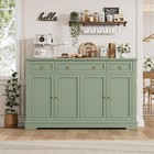 52 7  Buffet Cabinet With Storage  Kitchen Sideboard Buffet Table
