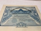 Rare Blue 1903 Louisiana Purchase Exposition Co  Unissued Stock Certificate