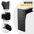Heavy Duty 6 Positions Hook Hitch Mount For 2-1 2-inch Trailer Hitch Receiver Us