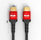 8k Hdmi To Hdmi 2 1 Cable Cord Uhd Hdtv Ultra Hd 3d Dolby Hdcp High Speed 5ft