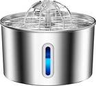 Cat Water Fountain Stainless Steel - 74oz 2 2l Pet Gift Dog Water Dispenser