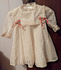 Three Vintage Little Girl Dresses