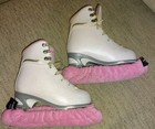 Jackson Ultima Mark 1 Softskate Girls Figure Ice Skate Size 12j White pink Wow 