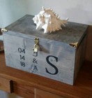Personalized Wedding Card Box - Rustic Wedding Card Box - Rustic Wedding Stuff 