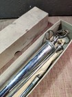 Vintage Veterinary Dose drench Syringe W  2 Pipes And Box Cow Goat Large Animal