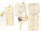 Htf 1920s Vintage Thanksgiving Holiday Turkey Bridge Tally Cards  Cake Pick