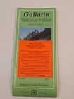 Montana Gallatin National Forest East  1999 Map Vhcle Use 09  Motor 13  Use  15