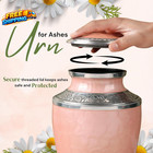 Handcrafted Metal Cremation Urn For Human Ashes  Cremation Urn For Adult Human  