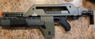 Aliens Pulse Rifle - Matrix Replica Prop   Metal   Olive Drab