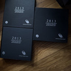2013 Us Mint Limited Edition Silver Proof 8 Coin Set - American Eagle Toning