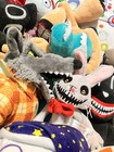Lot Of 19 Plush Monsters   Friends Fnaf  Bab Siren Head  Nightmare Bfr Christmas