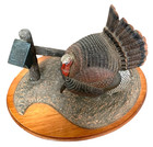 Turkey Wildlife Federation With Fence Post Limited Edition Dave Constantine