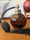 3 Vintage Atomizer Glass Perfume Fragrance Bottles