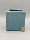 Antique Chinese Ceramic Pillow Vase Green Glaze