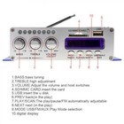 Kentiger 2-ch Stereo Audio Power Amplifier Blue Amp Digital Player Usb sd fm mp3
