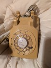 Vintage 1976 Western Electric Rotary Dial Telephone Beige