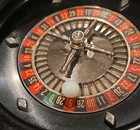 Vintage Black 8 Inch Roulette Wheel  not Amazon  