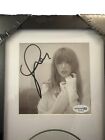 Signed Taylor Swift The Tortured Poets Department Cd Autograph 7x12 In Frame Coa