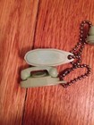 Lot Of 4 Vintage Bell Telephone Miniature Princess Phone Keychain Charms New Nos