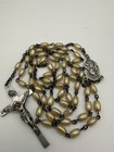 Vintage Sterling Silver   Beaded Rosary