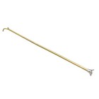 Antique Gold Blow Poke Fireplace Tool 32 Inch  Fire Blowing Stick Split Type