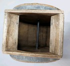 Antique 1880s    1900 s Wooden Barrel Butter Churn W  Hand Crank 