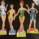 Paper Dolls  Ephemera  Clothes And Accessories Vintage