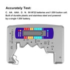 Universal Lcd Digital Battery Tester Checker C D N Aa Aaa 9v 1 5v Button Cell