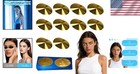 50 Pack Of Crystal-clear Disposable Eye Protection For Safe Tanning Beds