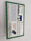12pk Claridge Markers Lcs Liquid Chalk Fiber Tip Red Green Blue Black Dry Erase